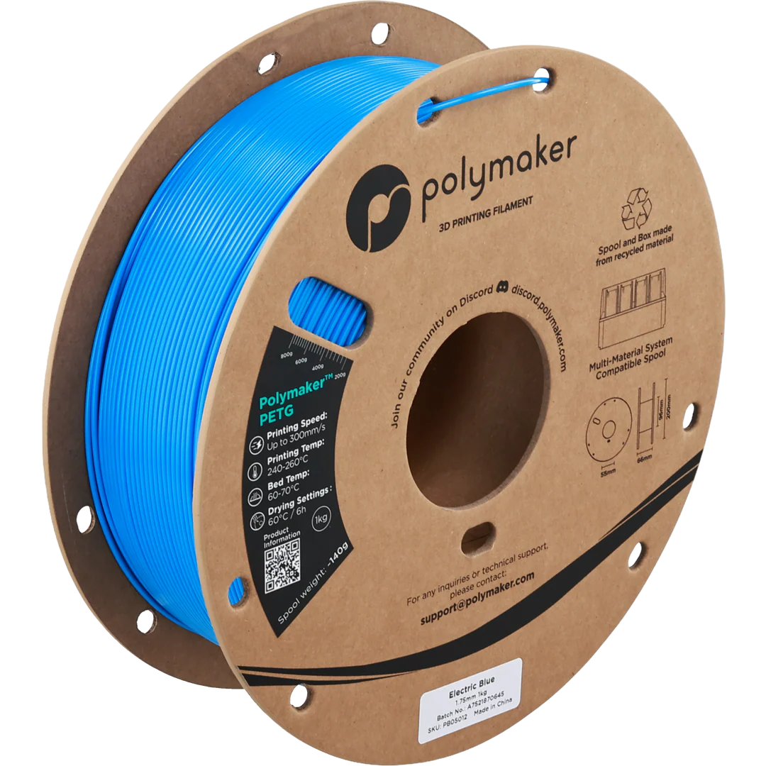 Polymaker PETG HF Electric Blue